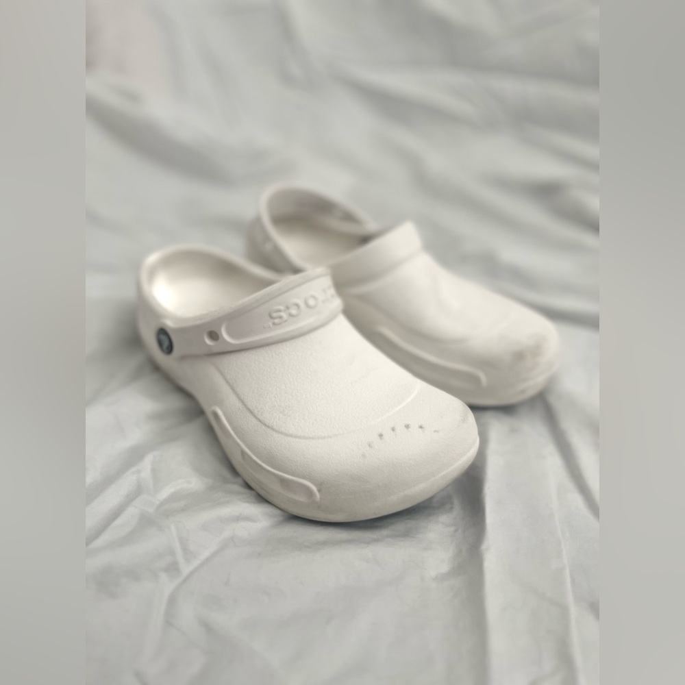 White Non Slip Crocs